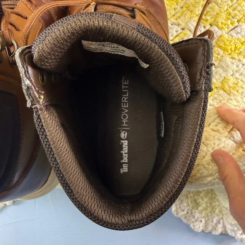 Timberland Killington Chukka Mens 11.5 Brown Leather Boots A10EE‎ SensorFlex Timberland Chukka Boots Men main image 4